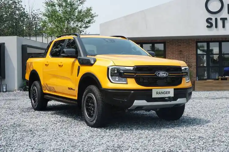 兼顾越野性能与科技的全球平台皮卡,静态体验江铃福特ranger_搜狐汽车