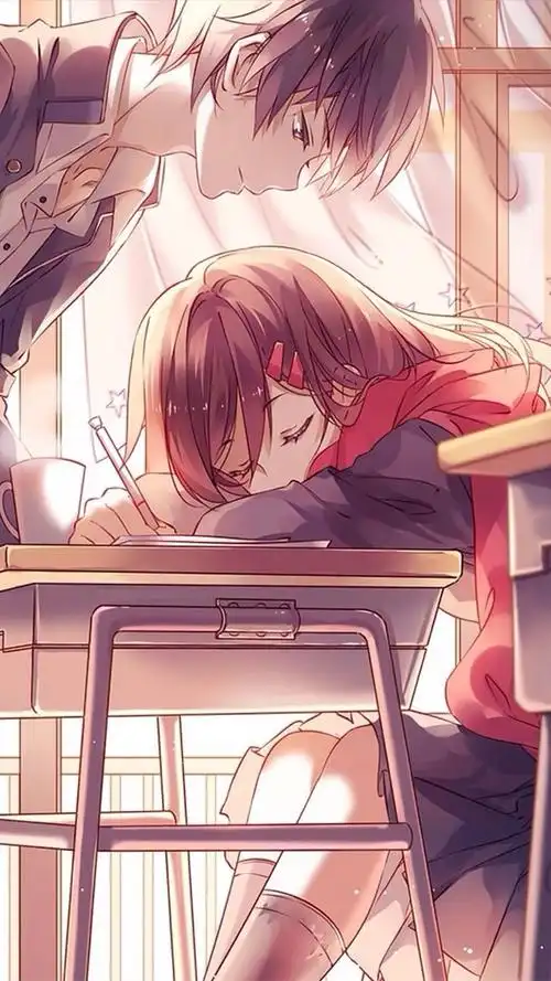 唯美二次元动漫cp情侣图片,高清图片,手机锁屏桌面-壁纸族