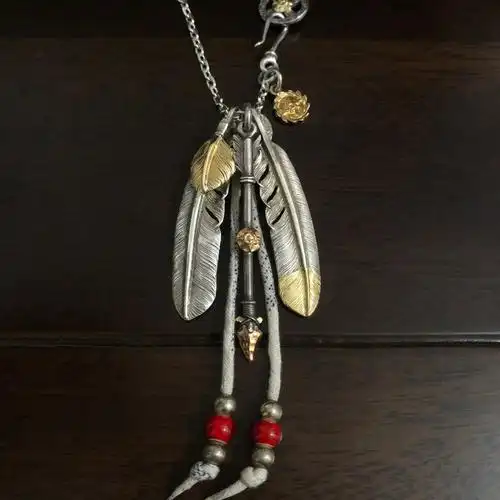 firstarrows手工银饰小众项链搭配goros