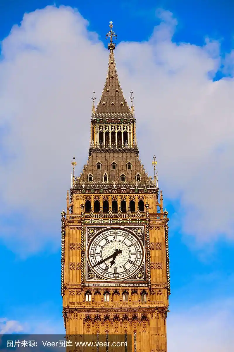 英国伦敦的大本钟