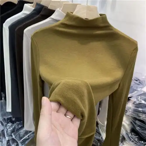 双面德绒自发热打底衫性价比高