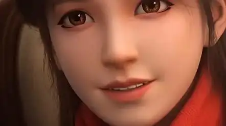 女主庄颜终于出场了 "国漫女神 "三体动画庄颜登场 "