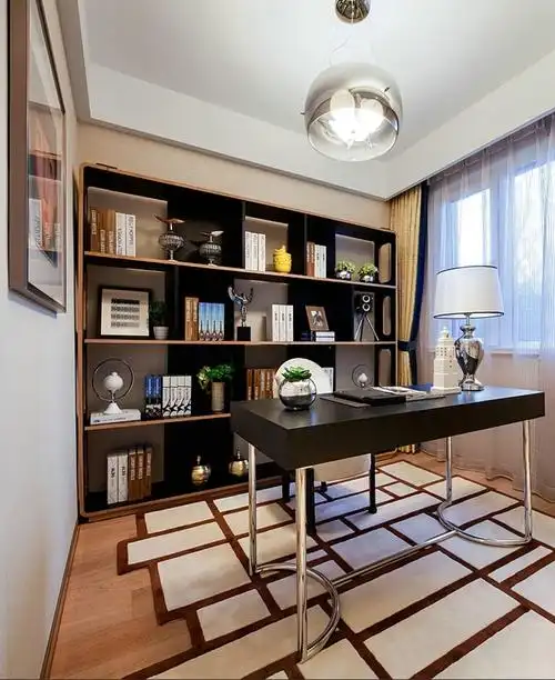 四,家具选择独立书房中,书柜选择是头等重要的事.