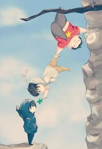 我能求一些铁三角的可爱q版图吗