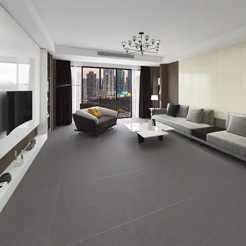 斯米克瓷砖 仿古砖哑光防滑耐磨地板砖深灰色客餐厅地砖800*800