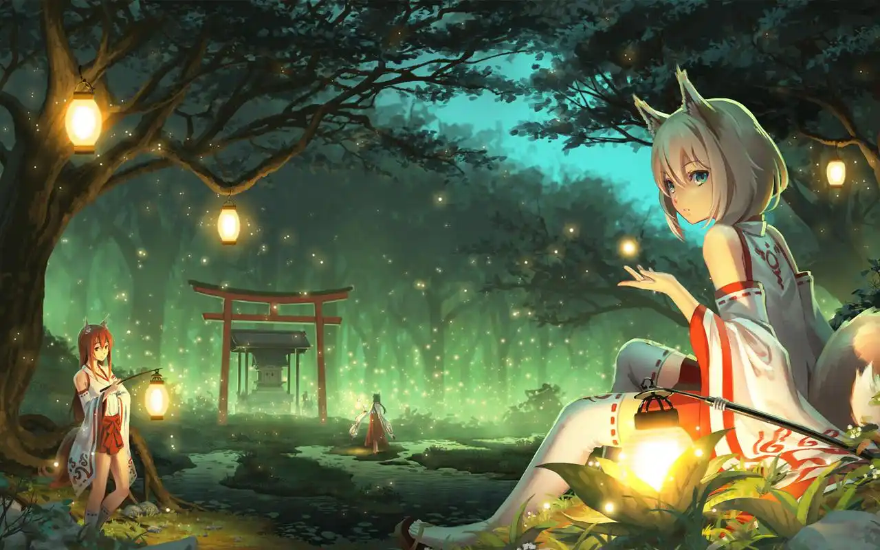 首页 桌面壁纸 卡通动漫 二次元动漫场景高清唯美图片壁纸 1680_1050