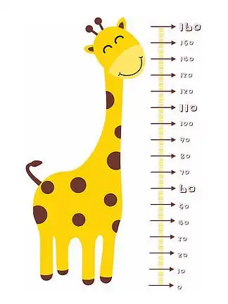 可爱简约身高 i>尺 /i>子