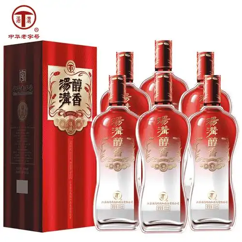 汤沟酒醇香4a浓香型白酒42度500ml6瓶整箱装内含3个礼品袋视频