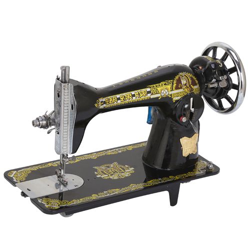 老式缝纫机家用蝴蝶飞人蜜蜂牌通用单个脚踩缝纫机头上海正品衣车