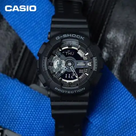 卡西欧(casio)日韩表 casio 卡西欧 g-shock系列 男士石英表 ga-110-1