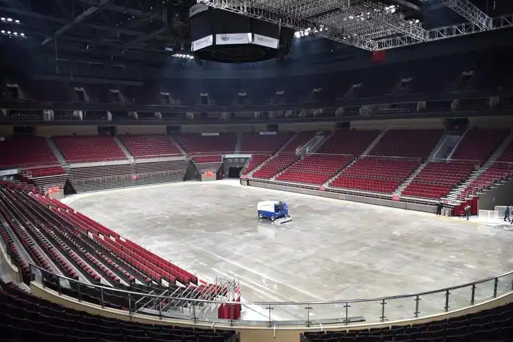 五棵松体育馆积极准备"相约北京"冬季系列体育测试活动