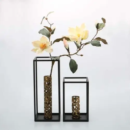 创意玄关中式花器摆件客厅电视柜酒柜装饰品样板房酒店软装摆设-淘宝