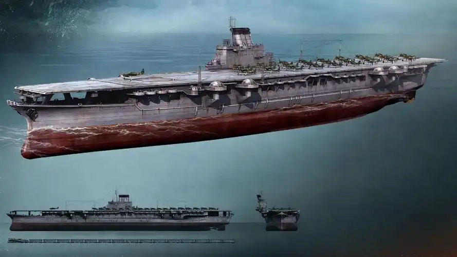 【战舰联盟第26期】天降死神:信浓号航母25w伤!