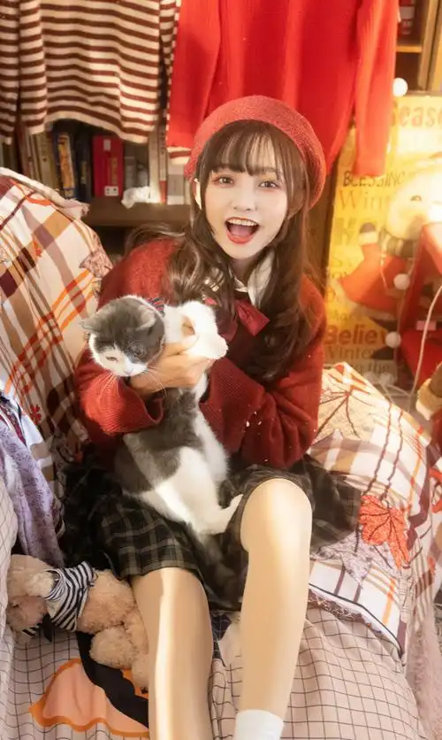 圣诞节的室内私房jk小姐姐 by a7r4 2470gm