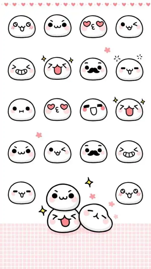 套图 萌萌的糯米团子