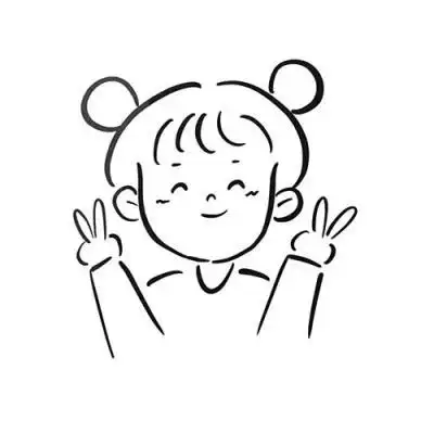 小姐姐简笔画头像