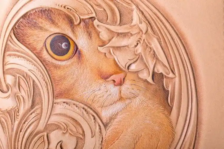 除夕献礼轻奢版皮雕进阶课程看高手是如何修炼手艺的