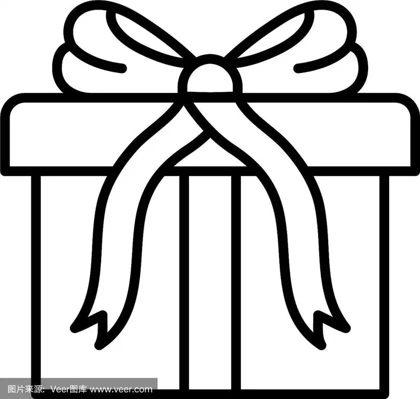 礼品盒系列款式图标