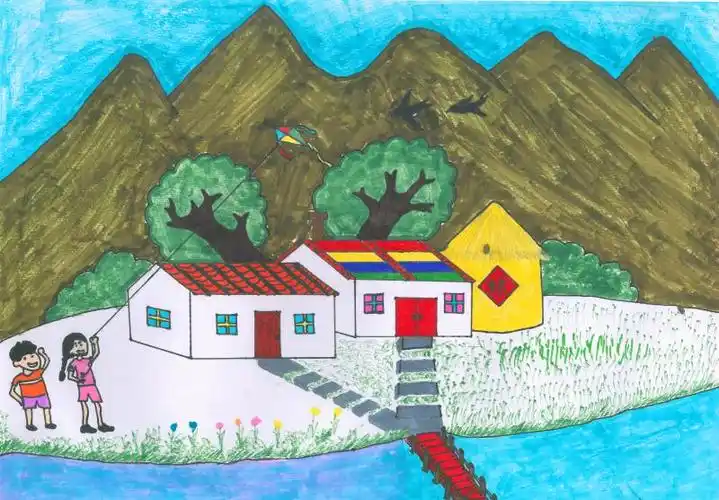 【线上展览】"苔花开"第二届乡村儿童美育成果展丨美丽乡村