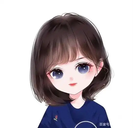 可爱又时尚的漫画风格女生微信头像!