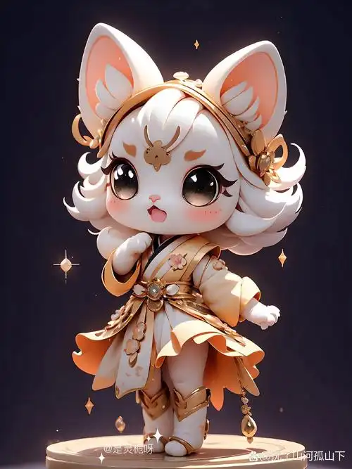 超萌超可爱没有之一的猫咪拟人化手机壁纸