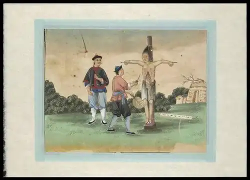 38张满清的刑罚现场图,外国人觉得很浪漫