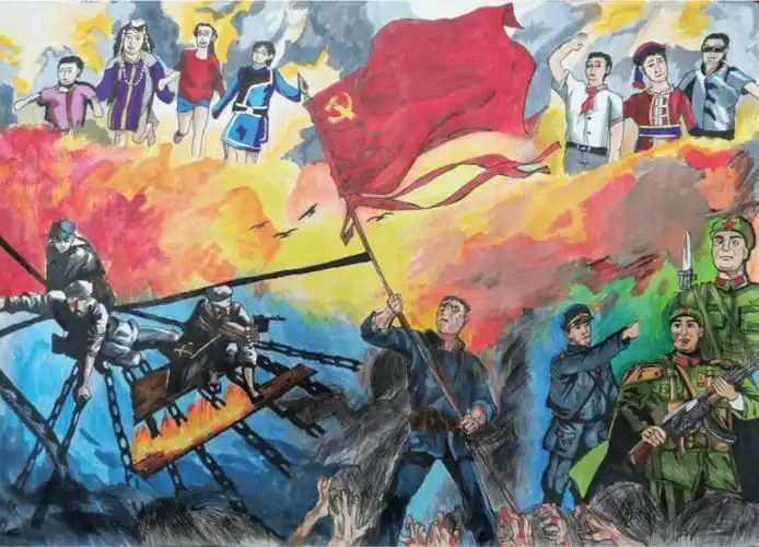 学习百年党史汇聚团结伟力兰州市创建全国民族团结进步示范市青少年