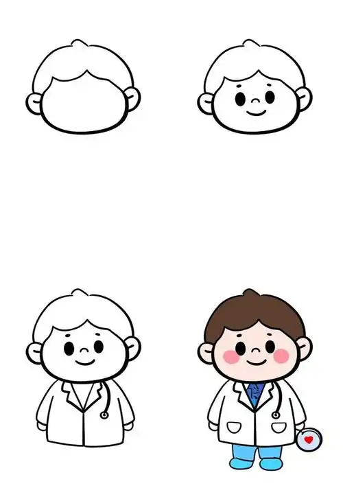 今天我画了一幅超有意义的儿童画