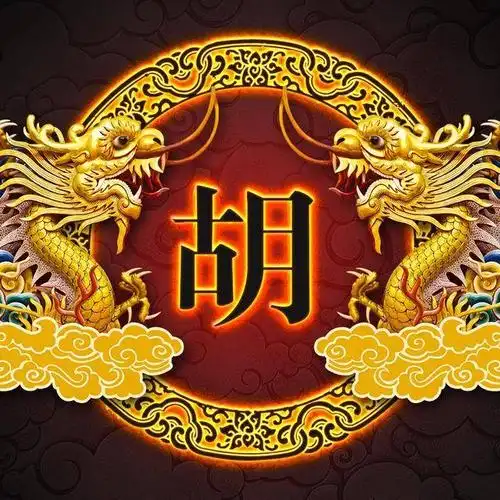 龙的传人 中华姓氏 中国风百家姓微信头像 微信朋友圈壁纸屏保