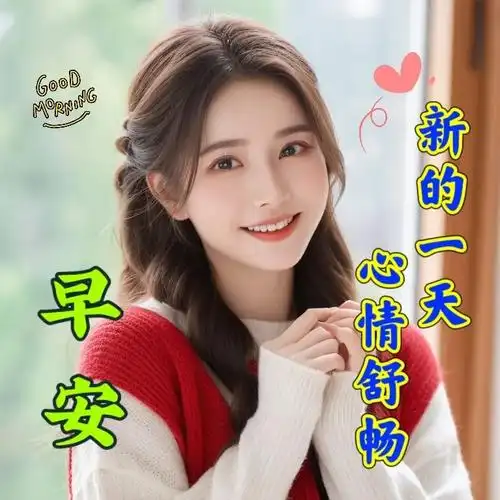 漂亮温馨的早上好问候祝福图片精选,微信最新的早上好祝福表情祝福