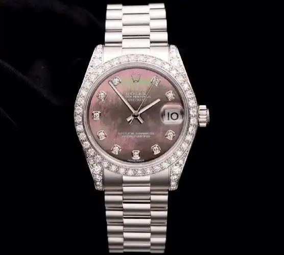 女表劳力士178296彩贝盘二手名表出售回