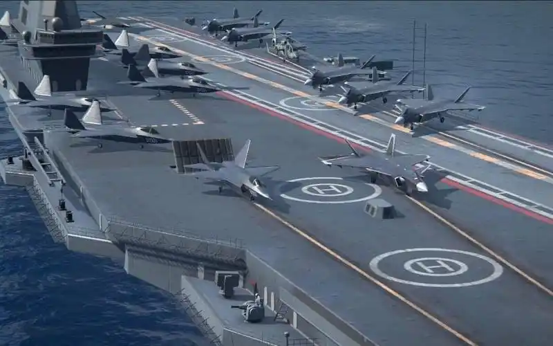 现代战舰cn003型航空母舰舰载机一览