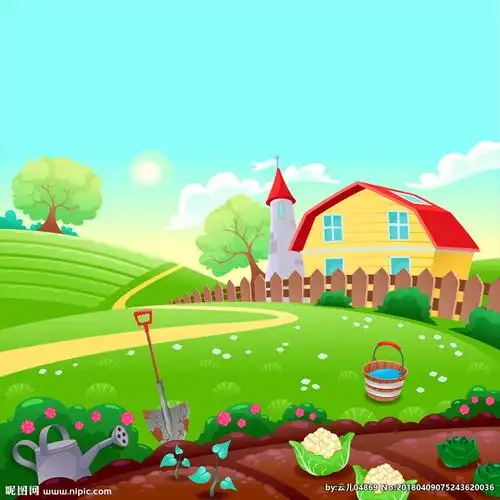卡通农场设计图__卡通设计_广告设计_设计图库_昵图网nipic.com