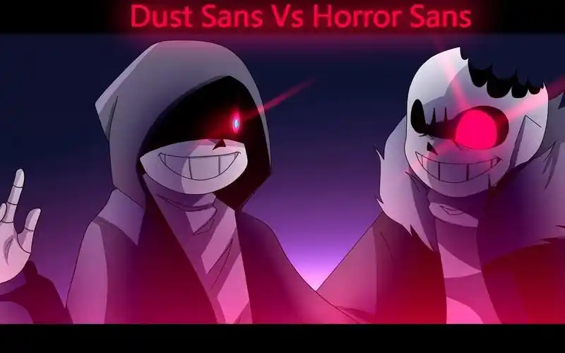 【undertale同人动画】dustsans vs horrorsans