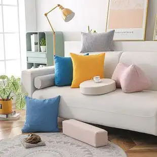 沙发抱枕靠枕靠背垫护腰腰枕靠垫客厅飘窗三角形长方形报枕办公室