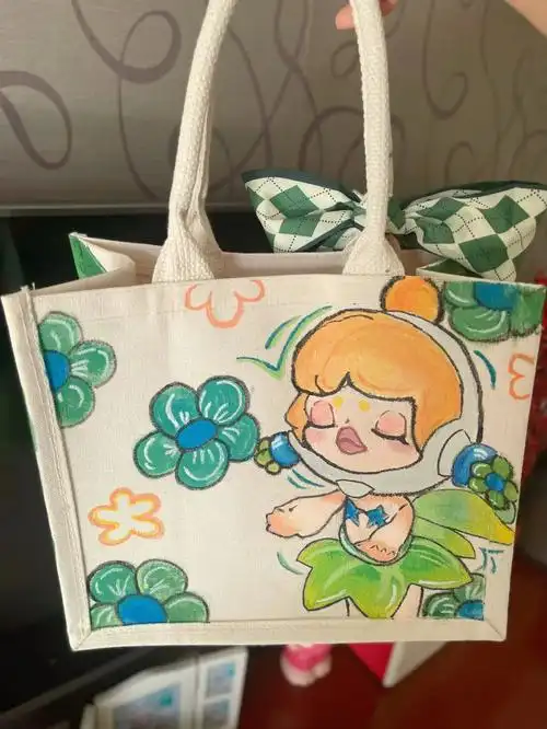 手绘帆布包