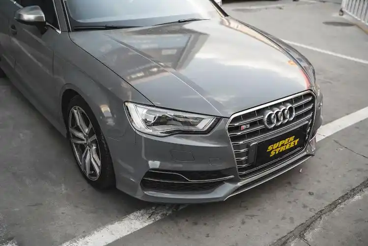 superstreet改装日记-奥迪s3改色avery艾利改色膜水泥灰