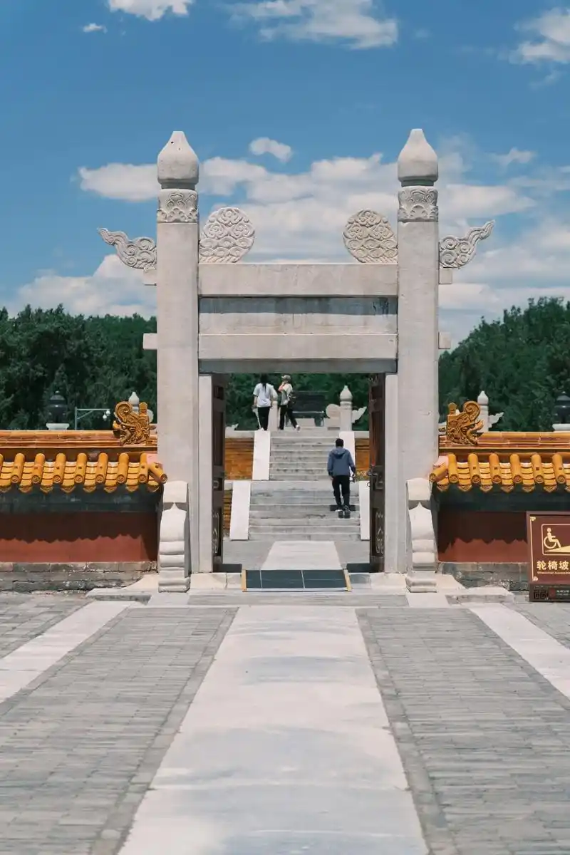 能量充沛的北京地坛公园