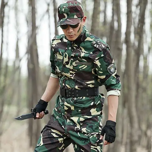 盾郎户外特种兵迷彩服套装军训作战服夏作训外套