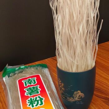 广东南薯粉土特产南薯粉蕉芋粉红薯粉丝南薯粉丝250g包散包装tj 250克