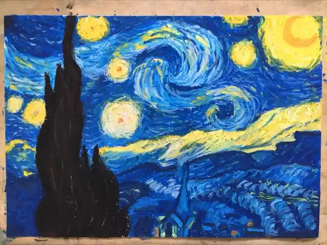 小学生简单油画 简单儿童油画