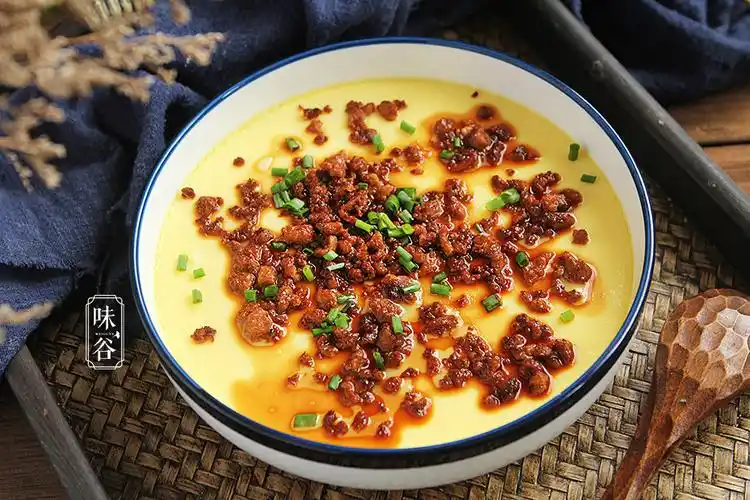 原创肉末蒸蛋怎么做才好吃掌握这些技巧细腻嫩滑无蜂窝鲜香美味