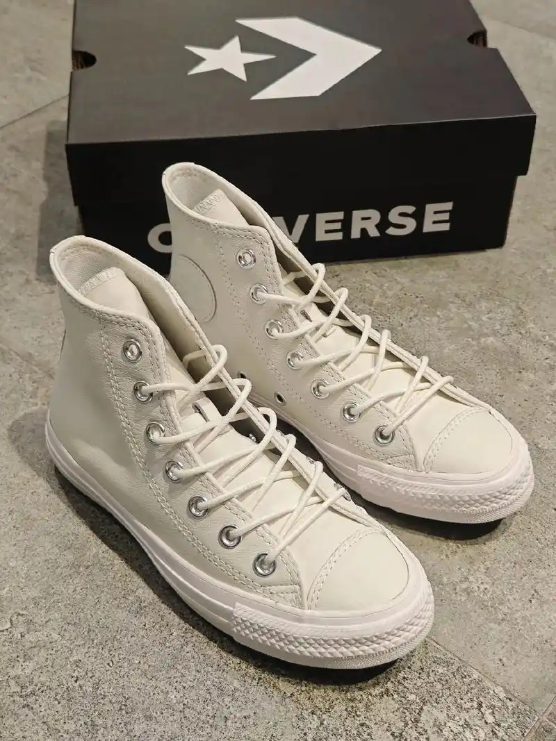 匡威新款allstar米白色高帮上市99.97新款匡威all - 抖音