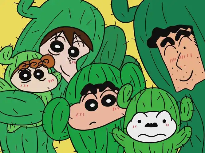 蜡笔小新电脑ipad壁纸 记得好评