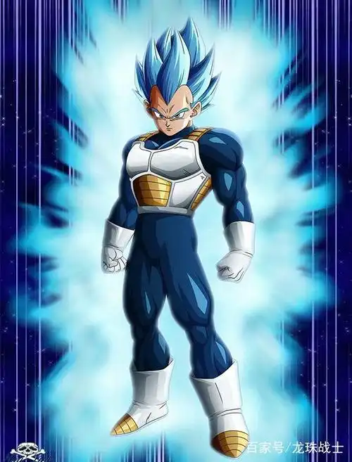 龙珠高清图集:悟空贝吉塔超级赛亚人蓝色,主战场的把控者