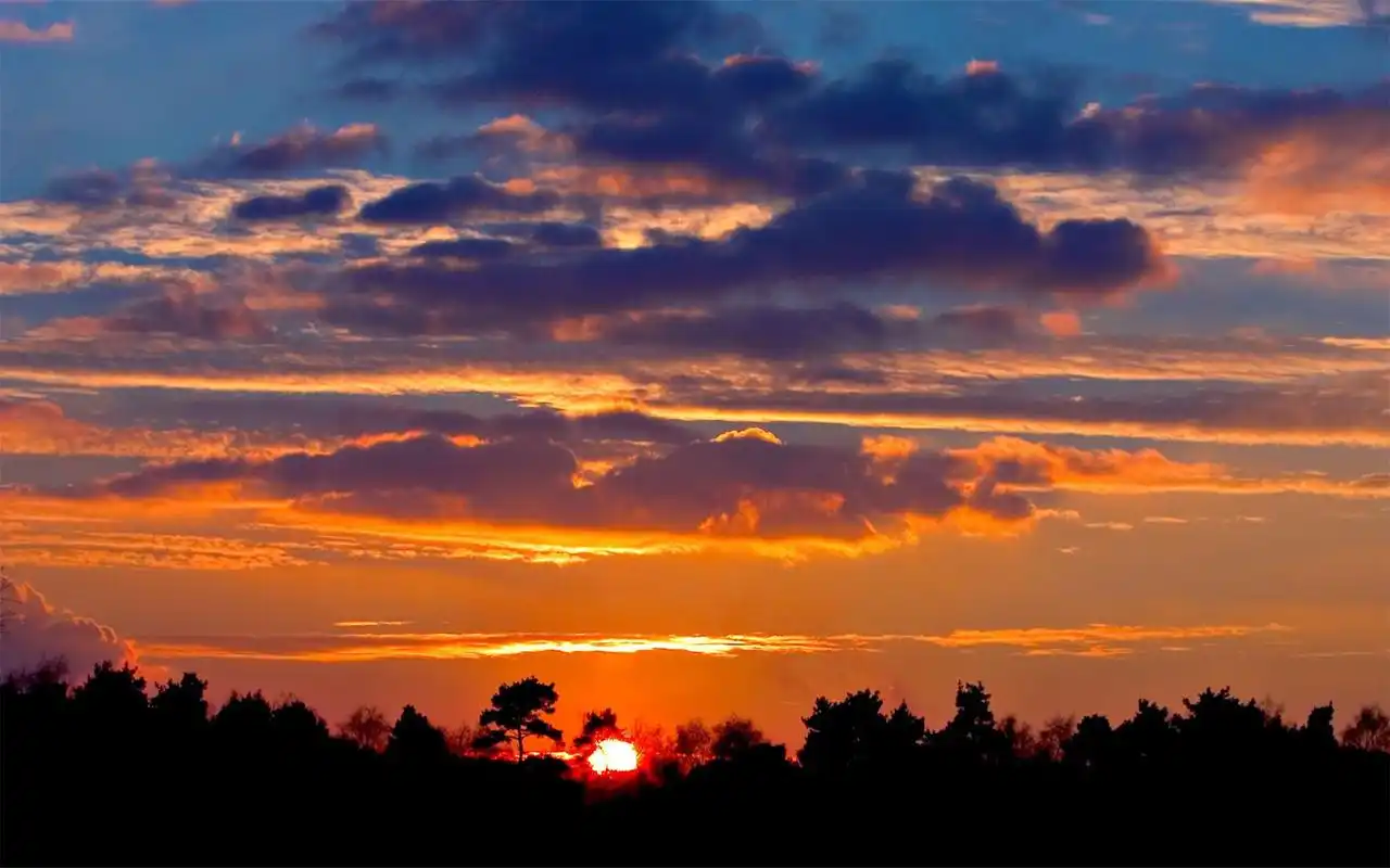 唯美日落意境自然景象摄影桌面壁纸图片大全