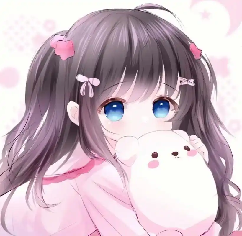 二次元 #可爱头像女卡通呆萌 #女生头像 #这也太可爱了吧 - 抖音