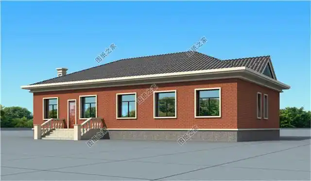 农村5间平房格局图片,简单实用,农村建房就要这样建