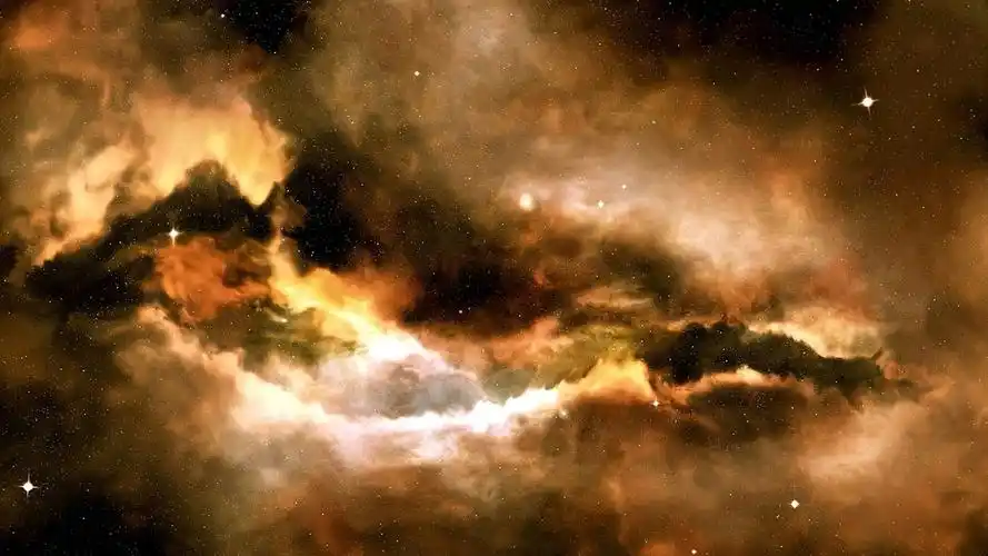 美丽星空唯美意境桌面_神秘梦幻的宇宙星空