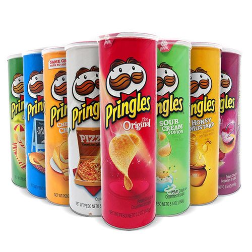 美国进口prinles/品客薯片158g多口味桶装办公室膨化零食品大礼包
